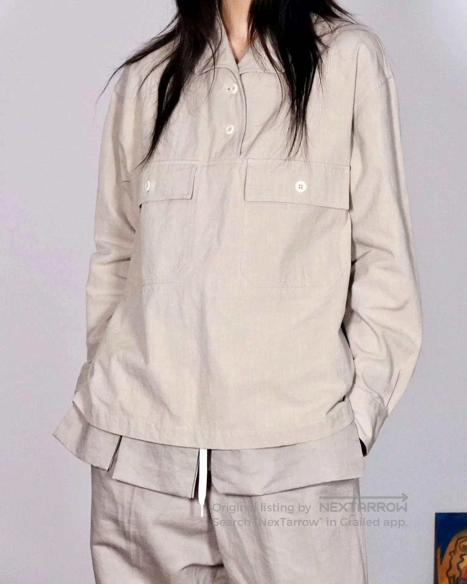 Japanese Brand Japanese Cotton Anorak Shirt Jacket. Size M / US 6-8 / IT 42-44 - 1 Thumbnail