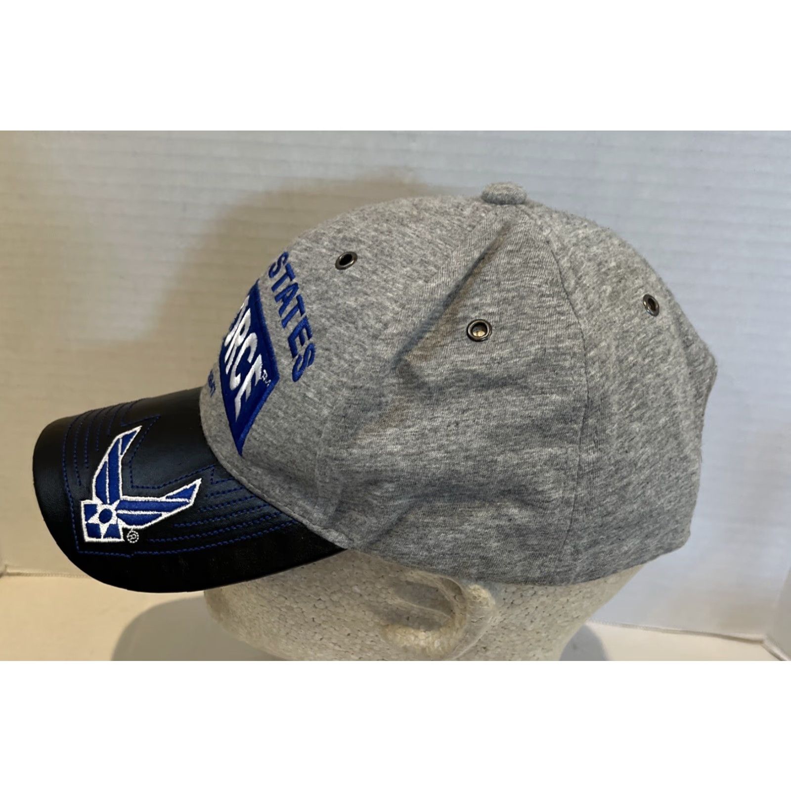 Vintage VINTAGE JWM United States Air Force Baseball Cap One Size Gray Adjustable USA Mens Size ONE SIZE - 5 Thumbnail