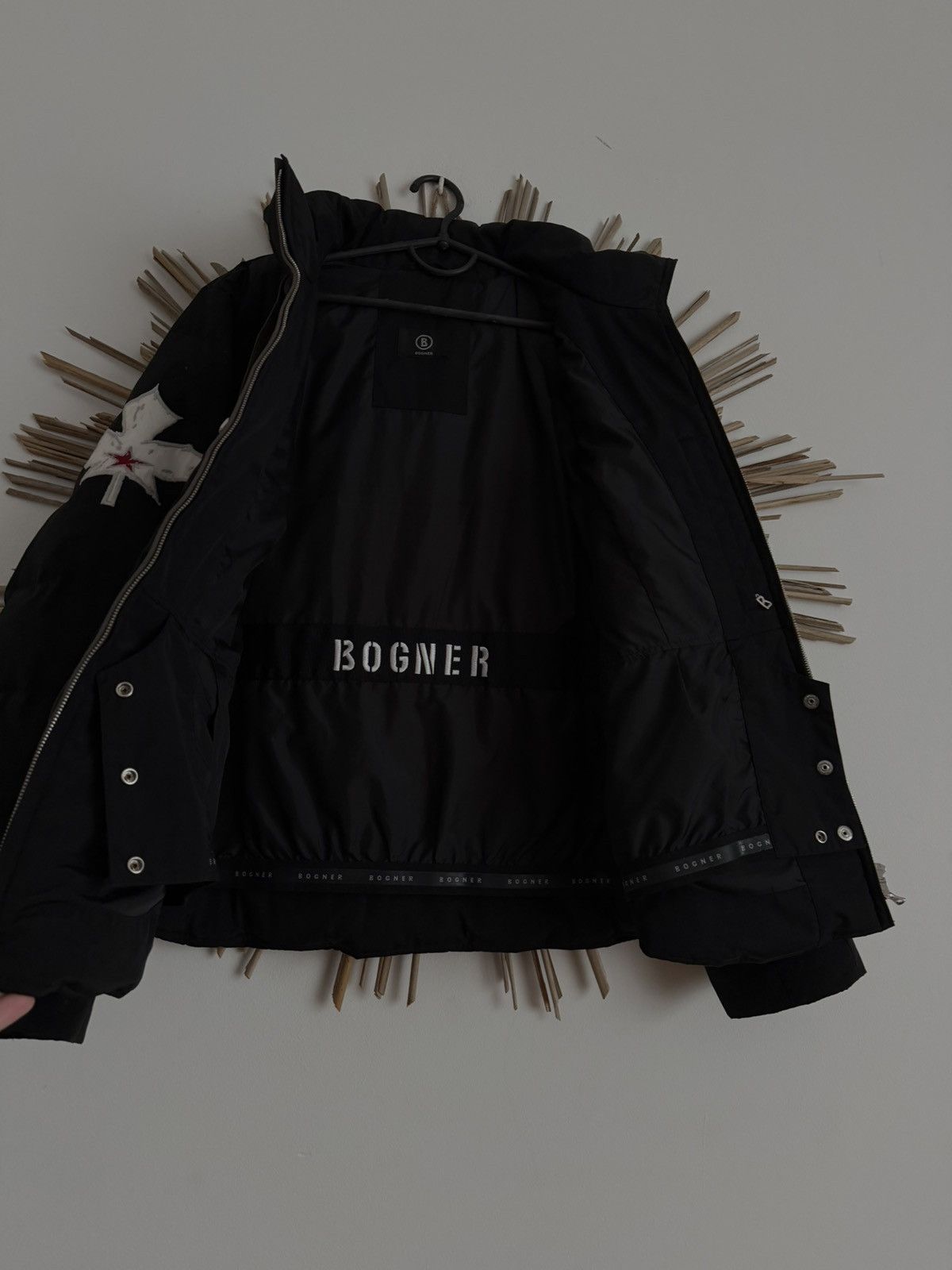 Bogner Bogner Canada Mountain Sports Reflective Ski Bomber Jacket Size US L / EU 52-54 / 3 - 7 Thumbnail