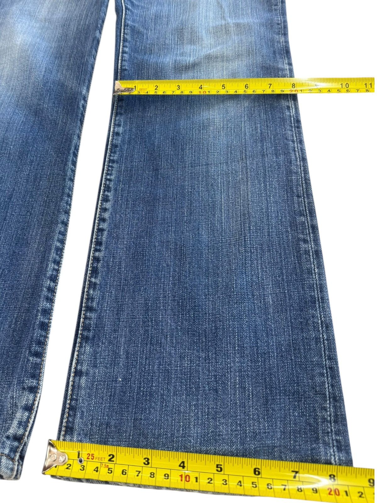 Takeo Kikuchi Vintage Takeo Kikuchi Blue Wash Wide Leg Japan Denim Size US 34 / EU 50 - 13 Thumbnail