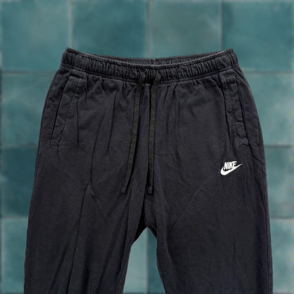 Nike Nike Pants Mens Medium Black Woven Joggers Cotton Casual Athletic Gym Lounge Size US 31 - 1 Thumbnail