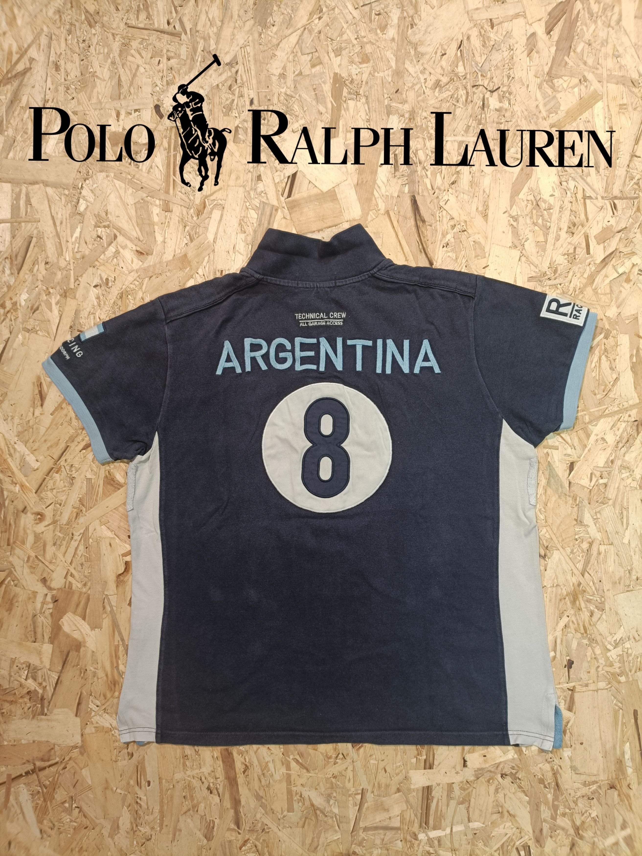 Ralph Lauren × Vintage Polo Ralph Lauren, RL RACING ARGENTINA Size US L / EU 52-54 / 3 - 3 Thumbnail