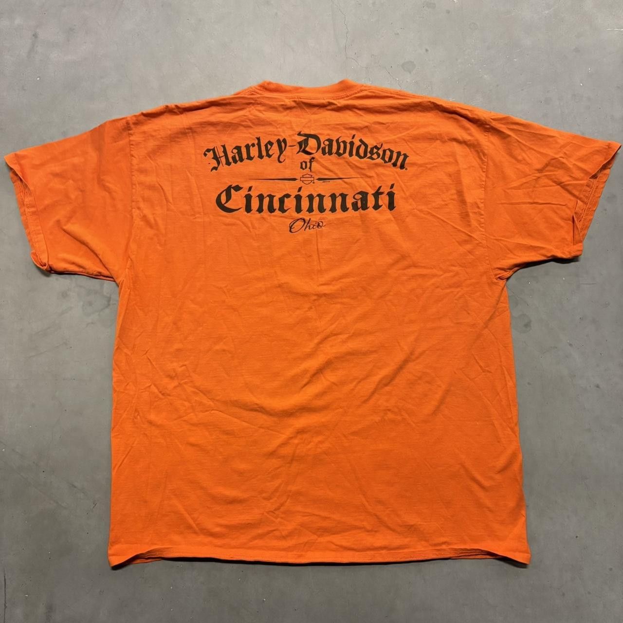 Harley Davidson × Vintage Crazy Vintage Y2K/2000s Harley Davidson Screaming Eagle Performance Parts Cincinnati Ohio Graphic Tee! Size US XXL / EU 58 / 5 - 3 Thumbnail