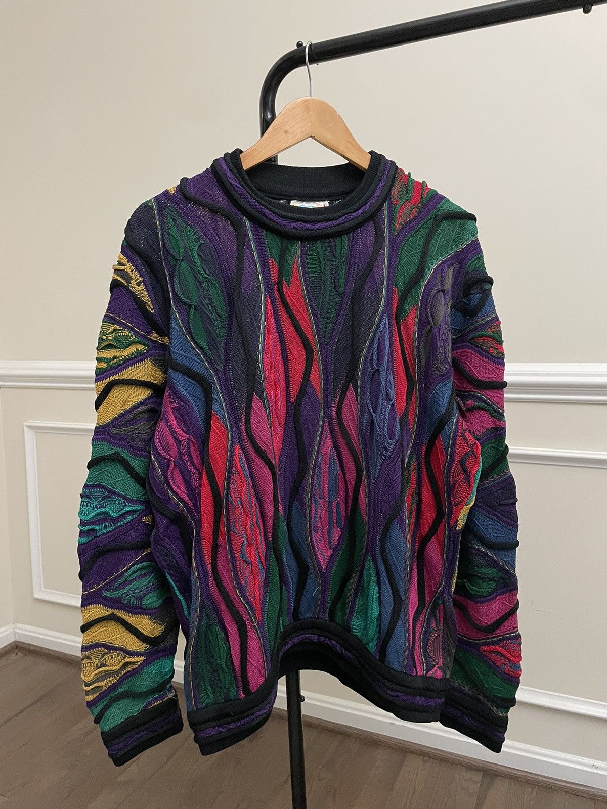 Coogi × Supreme Vintage 90s Coogi Australia 3D Sweater Kaptial 7G Knit Size US M / EU 48-50 / 2 - 3 Thumbnail