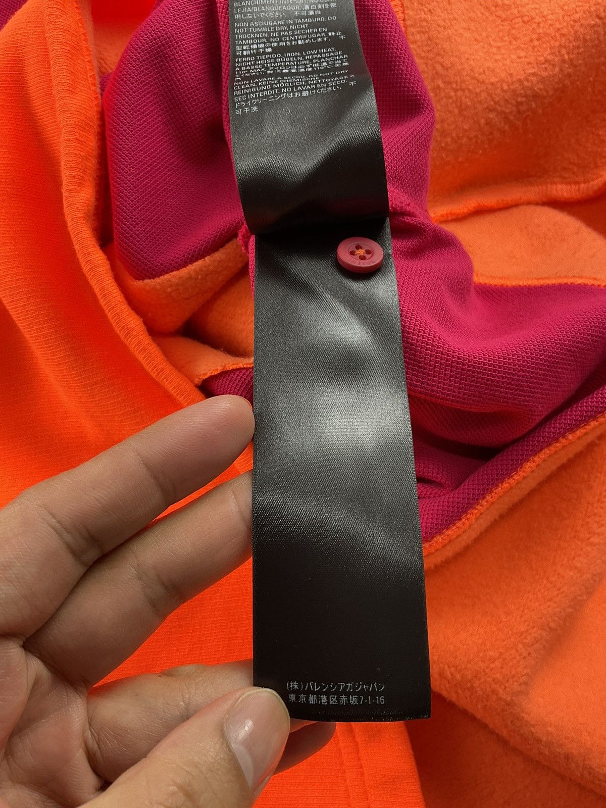 Balenciaga Balenciaga Patchwork Oversized Long Sleeve Polo Shirt Size US XS / EU 42 / 0 - 15 Thumbnail