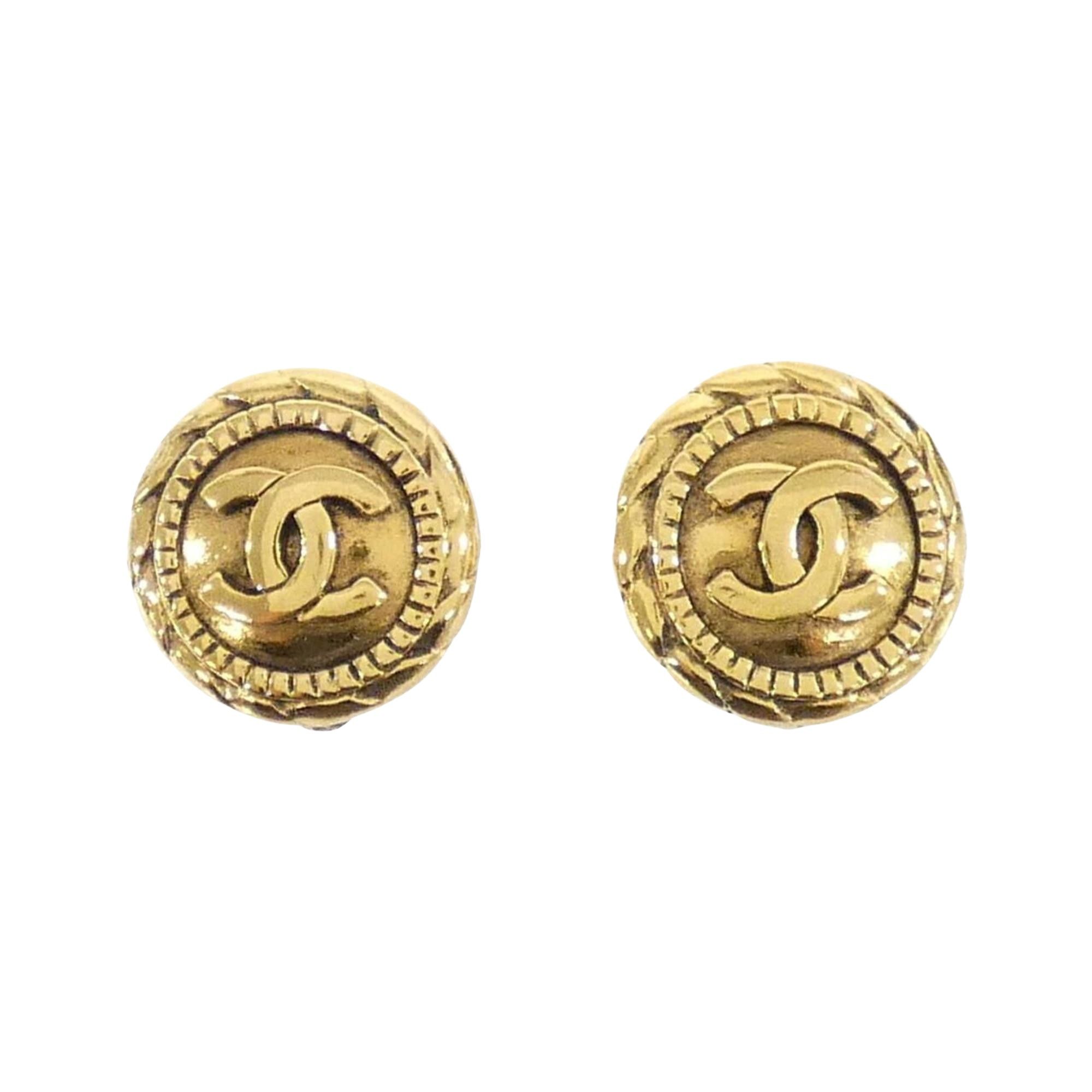 Chanel Chanel Coco Mark earring Size ONE SIZE - 1 Thumbnail