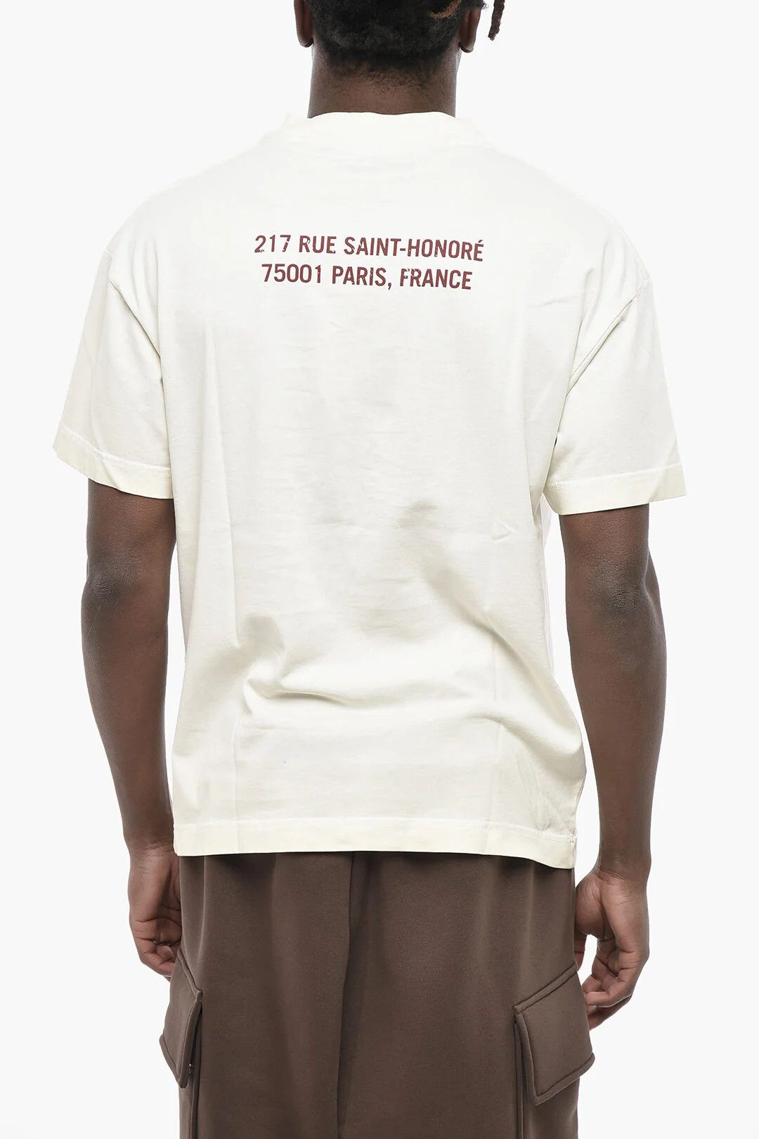 Palm Angels og1mm0226 Cotton Crewneck T-Shirt in White Size US S / EU 44-46 / 1 - 2 Thumbnail