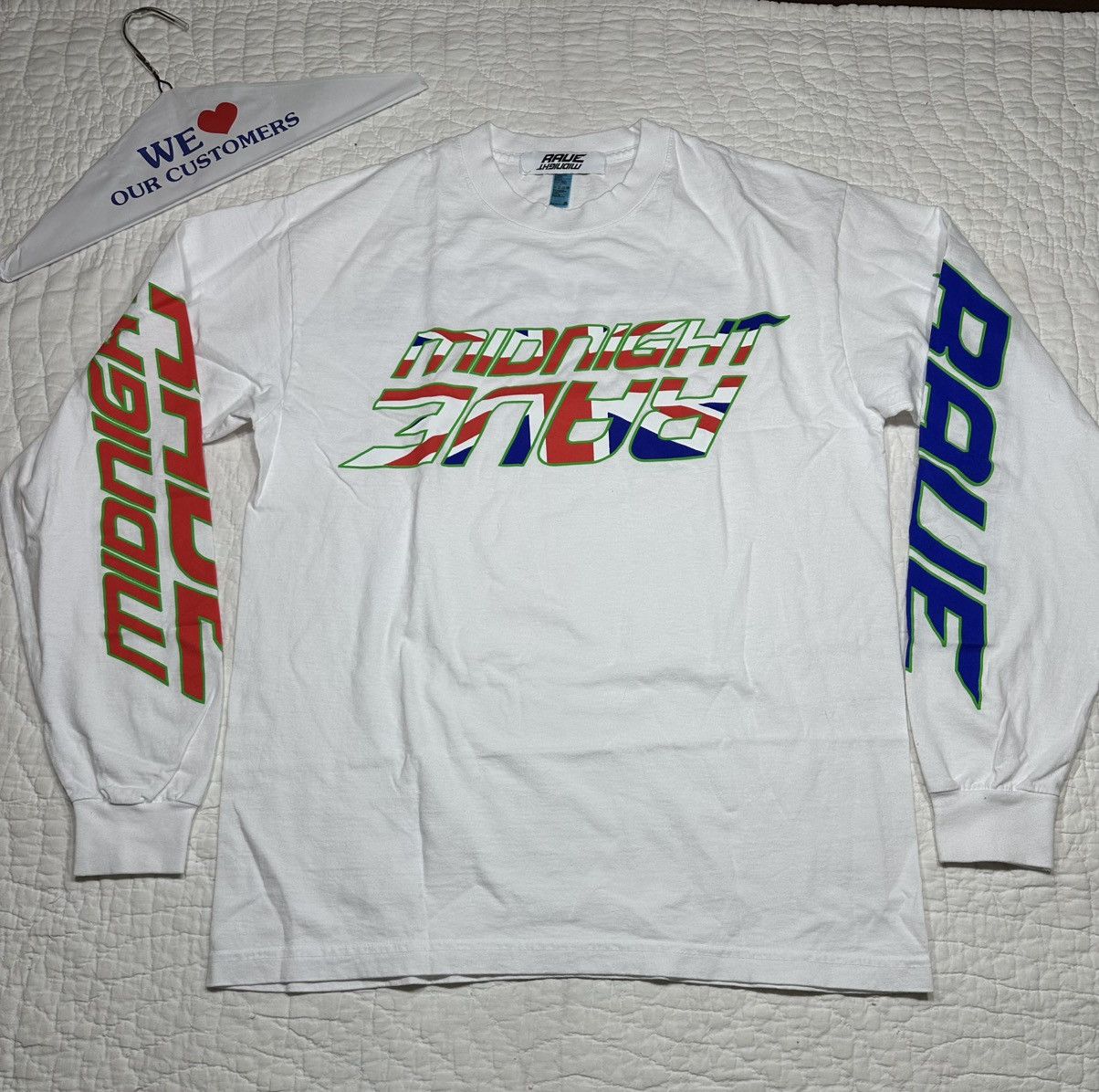 A$AP Rocky ASAP Rocky AWGE Midnight Rave UK Exclusive Long Sleeve/Small Size US S / EU 44-46 / 1 - 1 Thumbnail