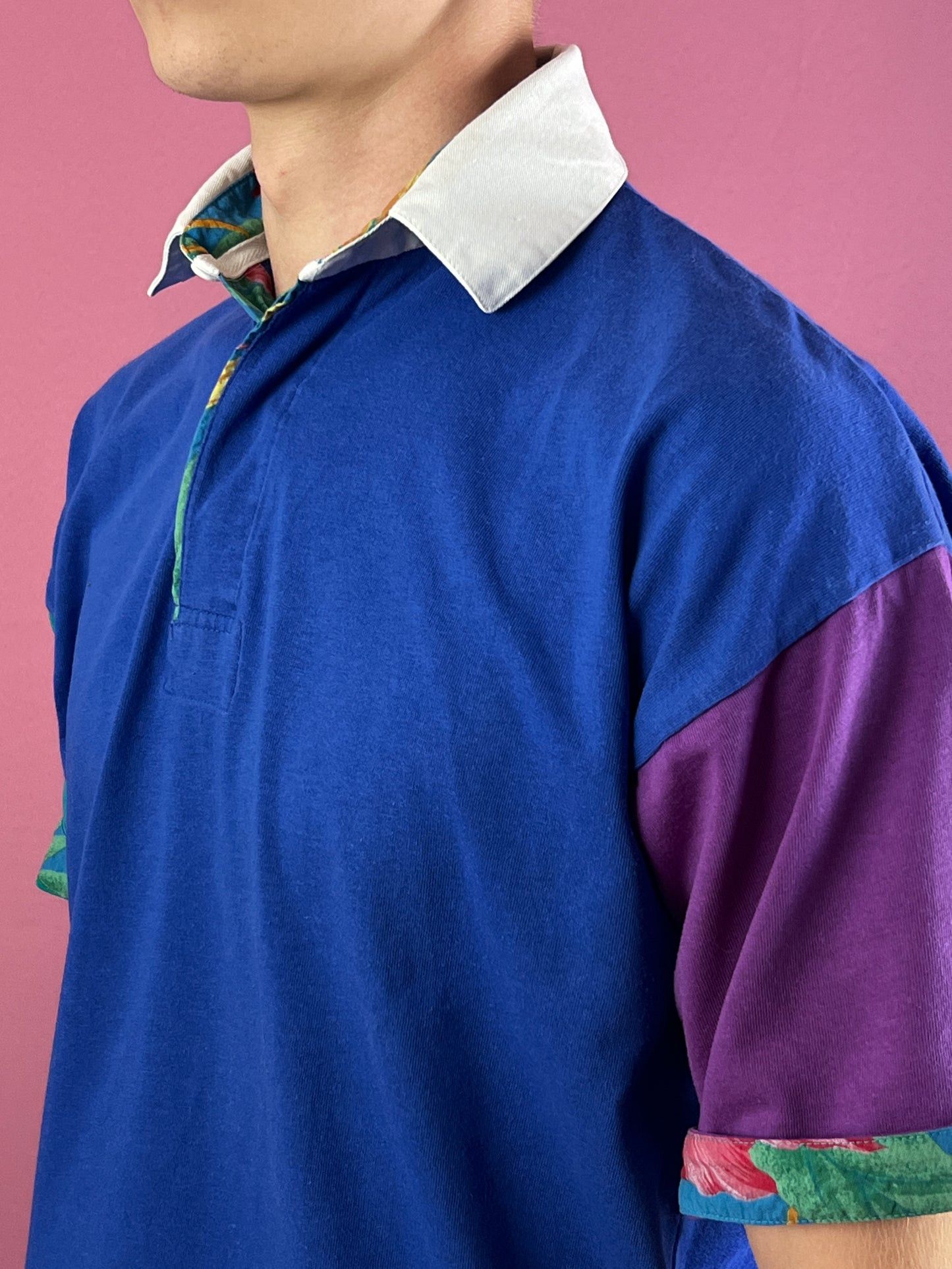 Chaps Ralph Lauren × Vintage 90s Chaps Ralph Lauren Vintage Men's Polo Shirt - S Size US S / EU 44-46 / 1 - 5 Thumbnail