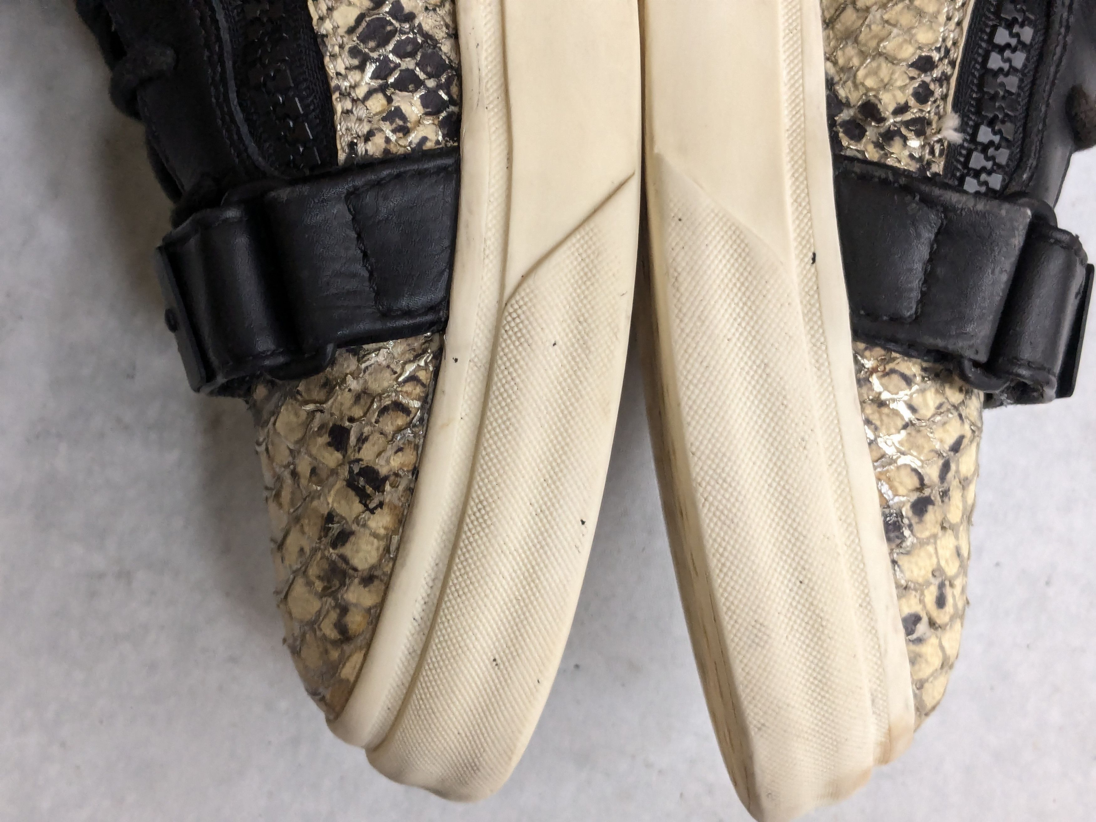 Giuseppe Zanotti Giuseppe Zanotti Sneakers Snakeskin Black 12 45 Size US 12 / EU 45 - 10 Thumbnail