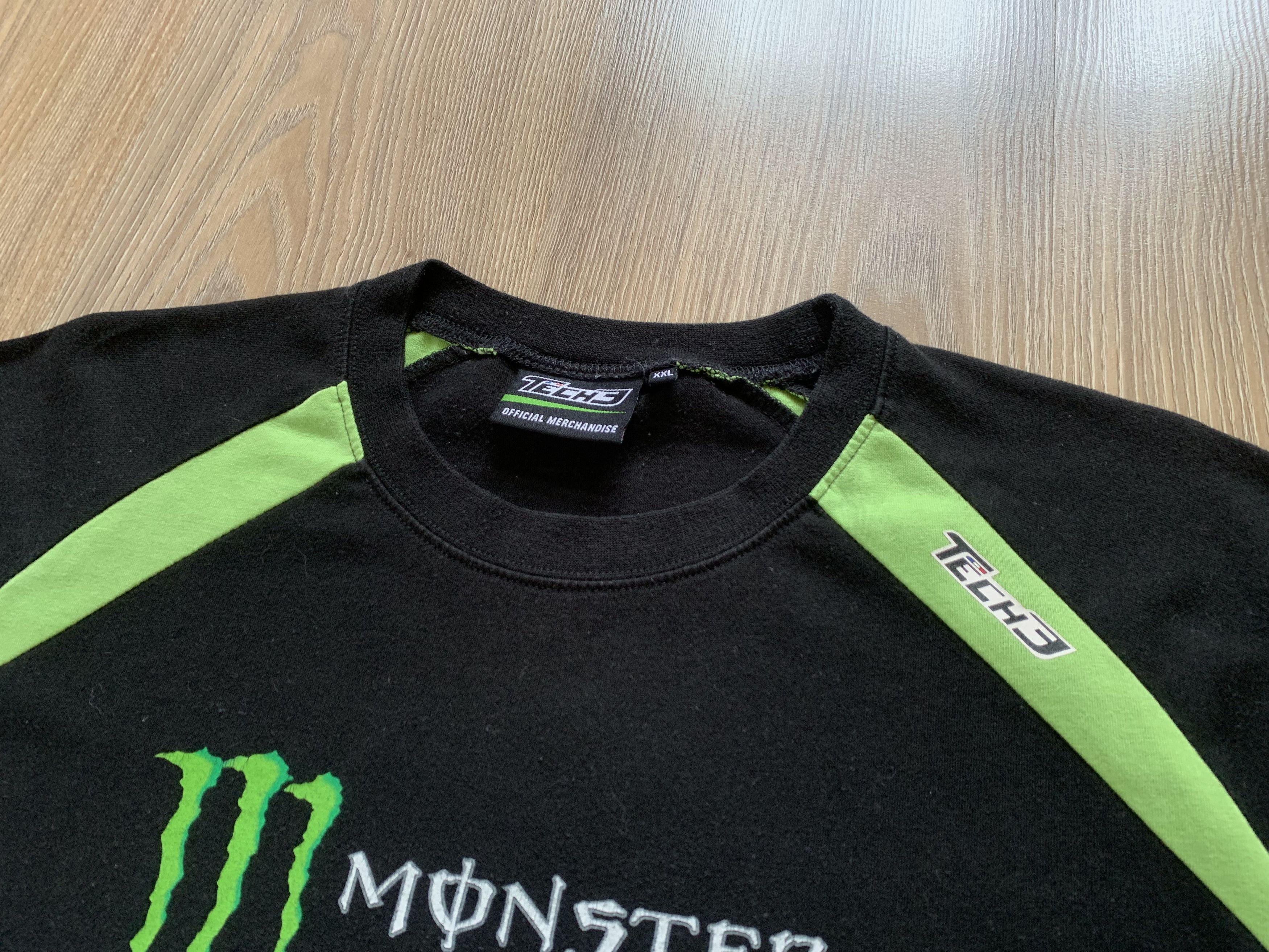 Vintage Vintage Tech3 Monster Energy T-Shirt Size US XXL / EU 58 / 5 - 4 Thumbnail