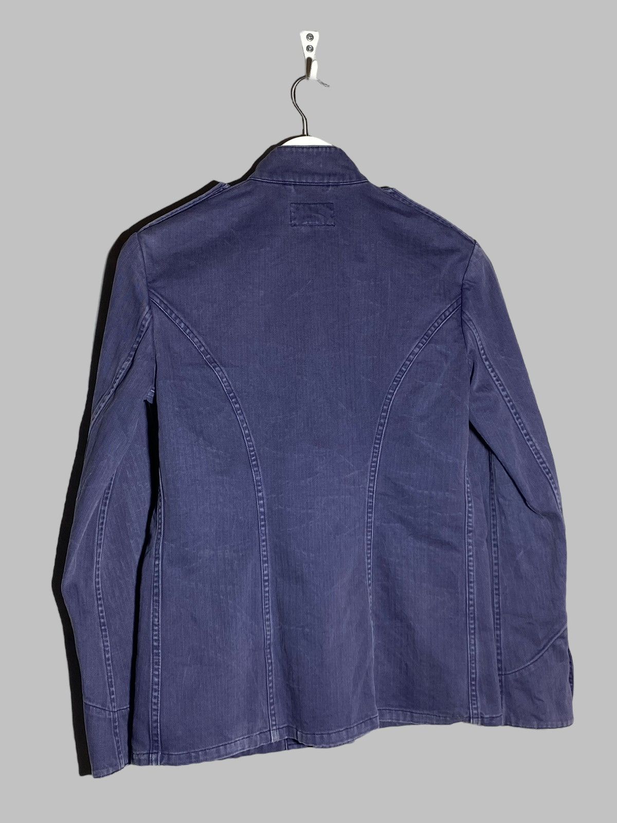 RRL Ralph Lauren RRL Double R Ralph Lauren Vintage Denim Jacket Officer Vibe Size S / US 4 / IT 40 - 15 Thumbnail
