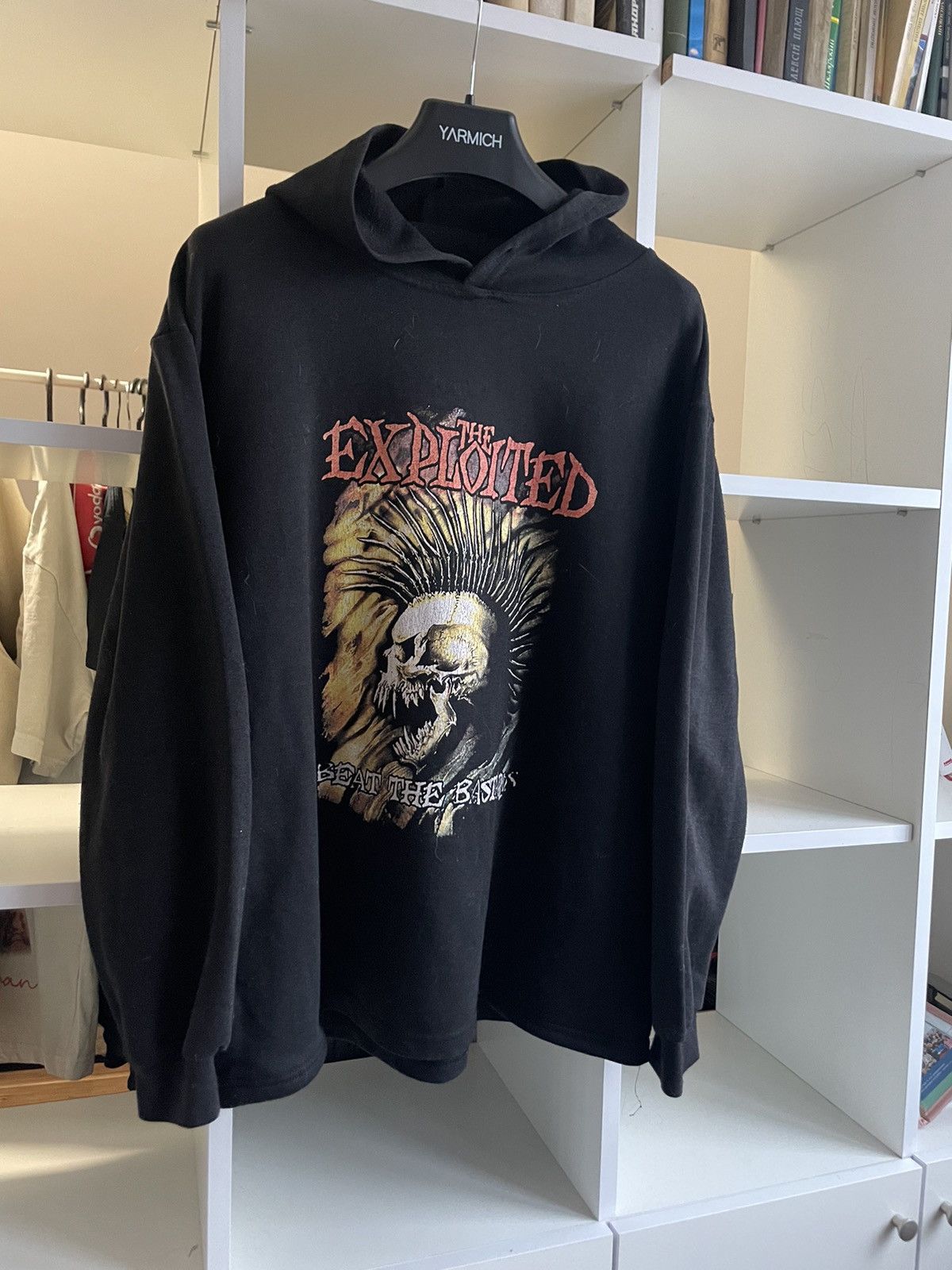Band Tees × Vintage Vintage The Exploited Punk Band Hoodie Size US M / EU 48-50 / 2 - 2 Thumbnail