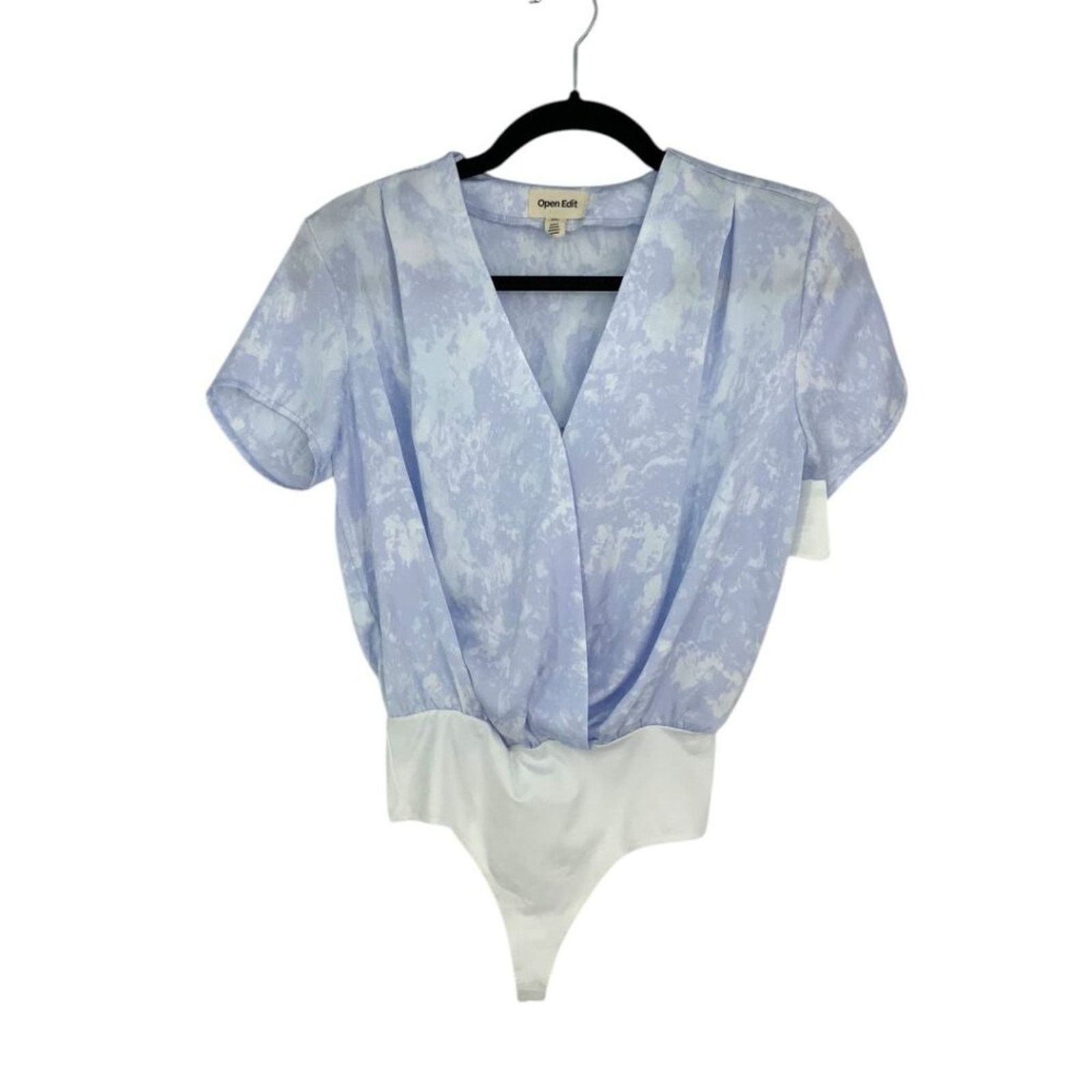 Other Open Edit Wrapped Bodysuit Cloud Melt Size XXS NWOT $49 MSRP Size XXS / US 00 / IT 34 - 2 Thumbnail