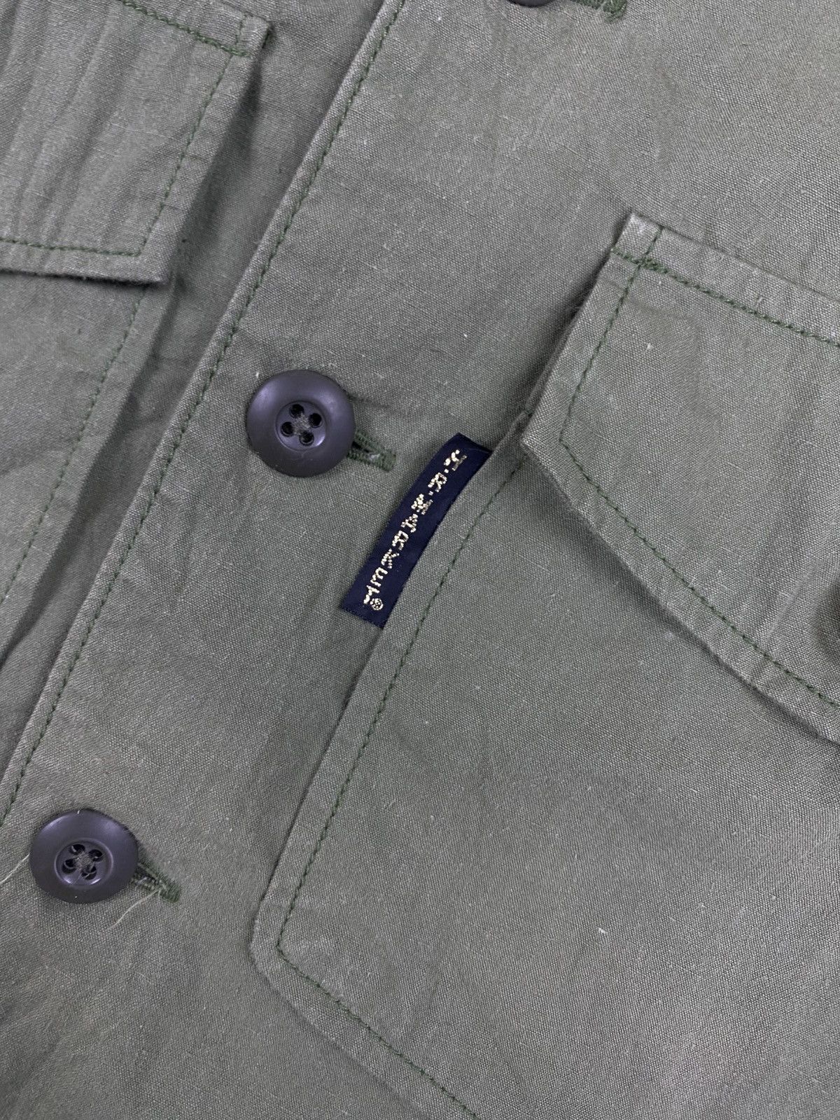 Blue Blue Japan Blue Blue Japan HR Market Army Green Style Button Up Shirt Size US M / EU 48-50 / 2 - 9 Thumbnail
