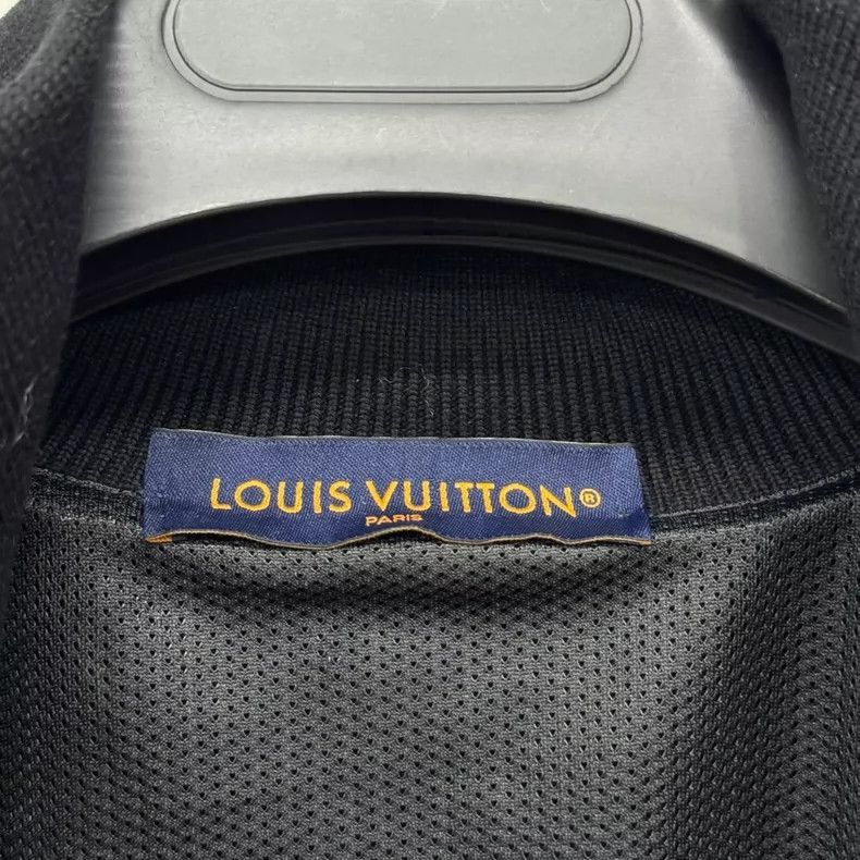 Louis Vuitton Louis Vuitton Blue Black Logo Jacket -2505 Size US XL / EU 56 / 4 - 4 Thumbnail