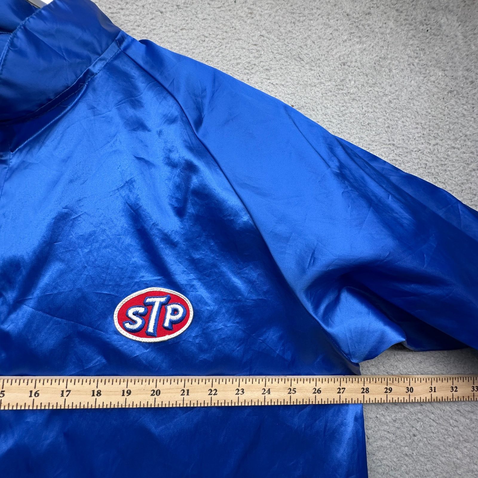 Other Vintage 80s STP Racing Horizon Kaye Satin Jacket XXL Size US XXL / EU 58 / 5 - 5 Thumbnail