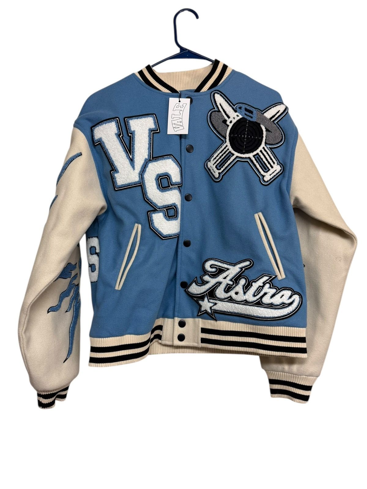 Vale Vale forever Small ( Fit Like Medium ) Varsity Jacket Size US S / EU 44-46 / 1 - 3 Thumbnail