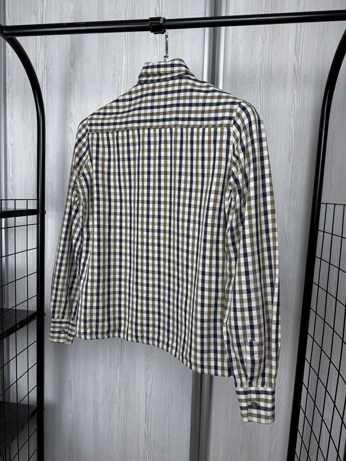 Aquascutum Aquascutum vintage nova check button up ls shirt size 36 91 Size S / US 4 / IT 40 - 9 Thumbnail