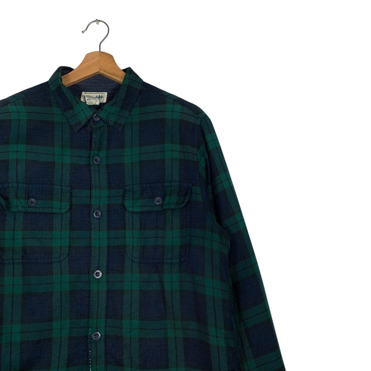 L.L. Bean Vintage LL Bean Tartan Flannel Jacket Size US M / EU 48-50 / 2 - 5 Thumbnail