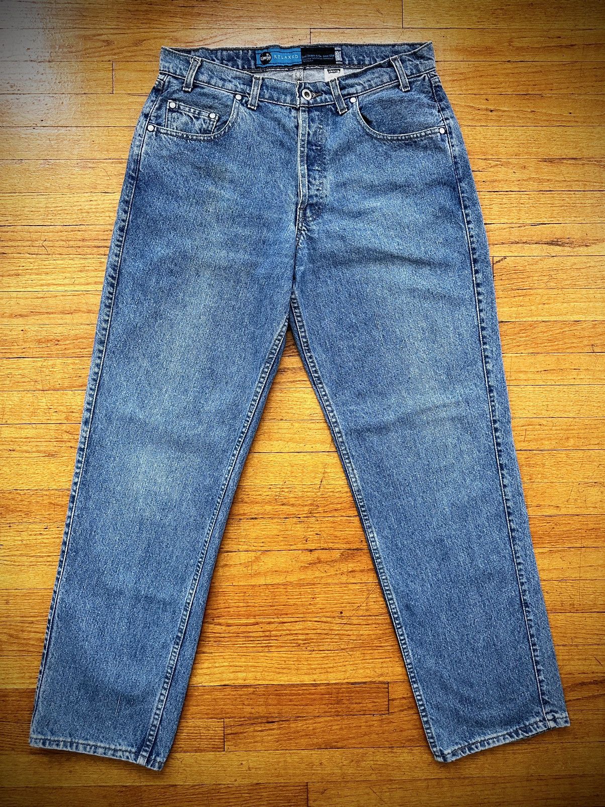 Vintage 90s Silvertab top Jeans