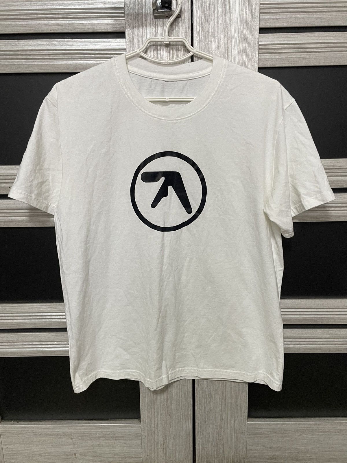 Band Tees × Vintage 00s Aphex Twin Iconic Logo T Shirt Tee Size US XL / EU 56 / 4 - 1 Thumbnail