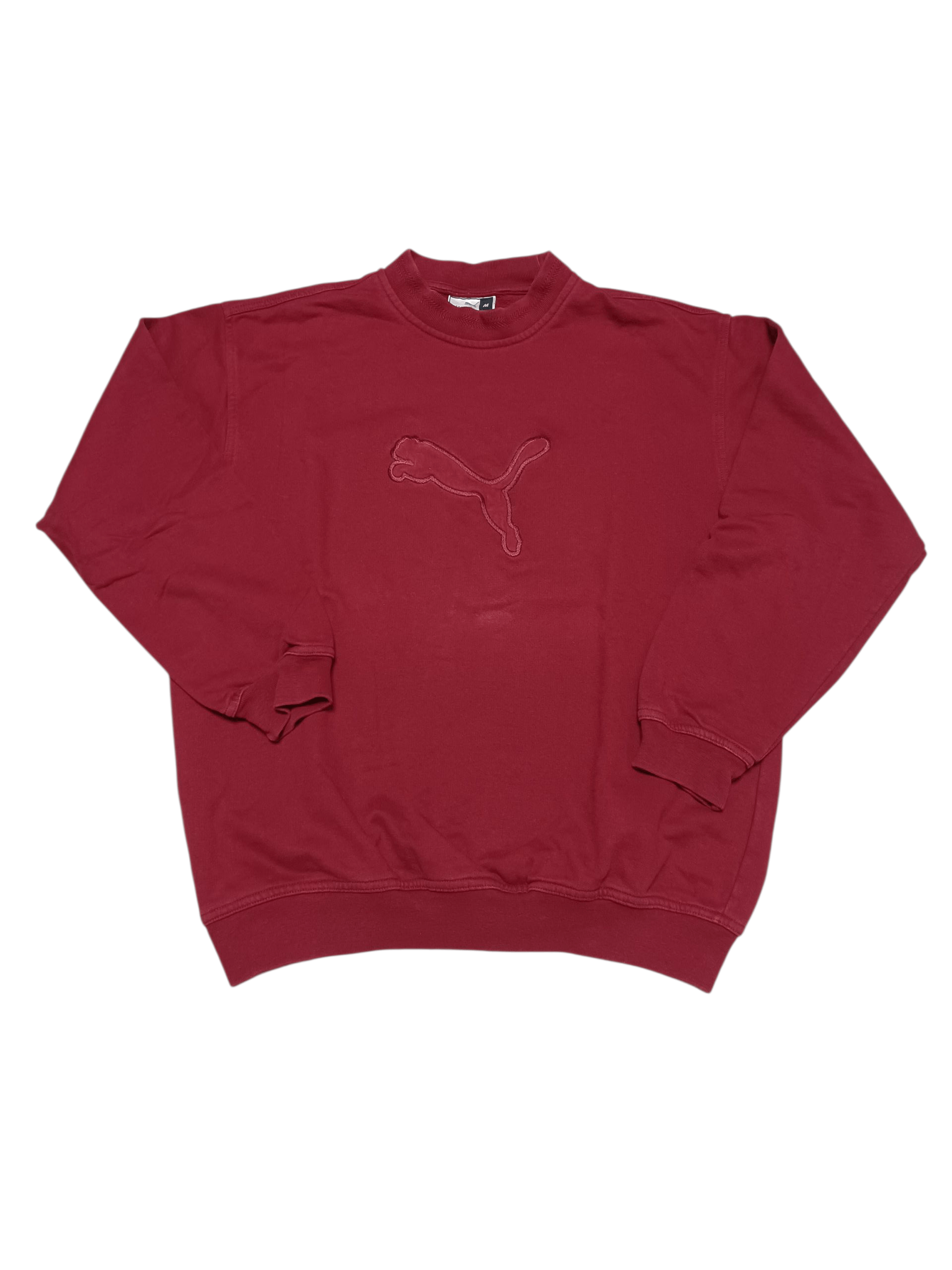 Puma PUMA VINTAGE 90S BIG EMBROIDERED LOGO SWEATSHIRT Size US M / EU 48-50 / 2 - 1 Thumbnail