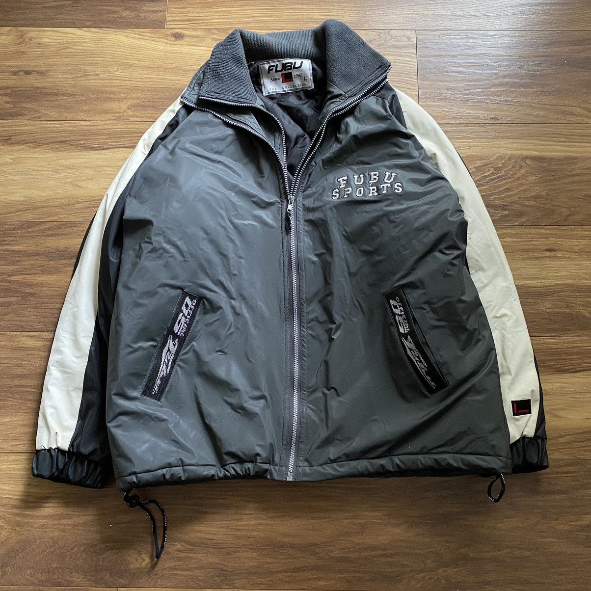 Fubu Fubu Vintage Jacket Puffer,Sk8,Rap,USA Size US L / EU 52-54 / 3 - 11 Thumbnail