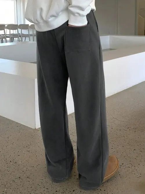 Japanese Brand × Vintage Baggy Casual Y2K Sweatpants Size US 36 / EU 52 - 4 Thumbnail