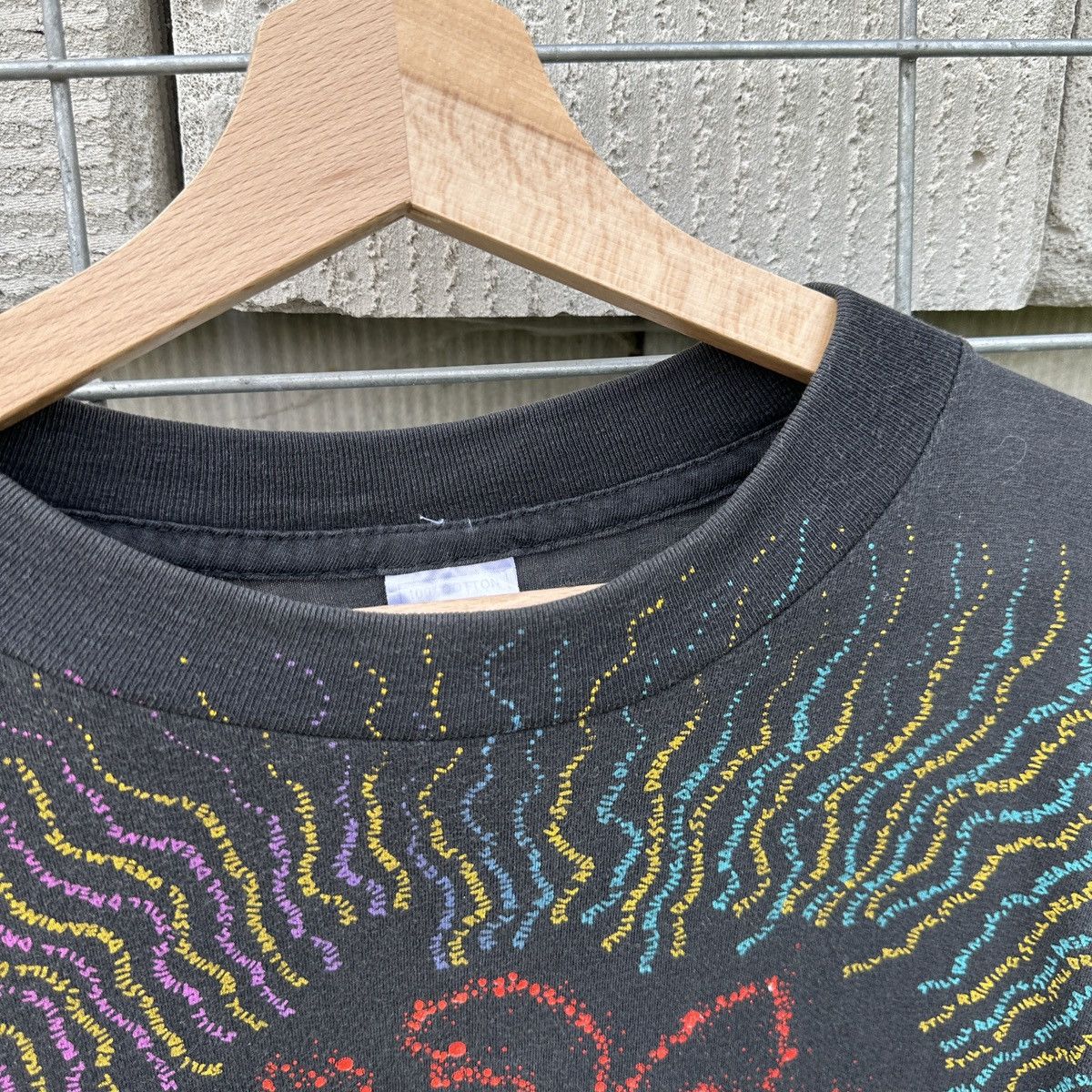 Band Tees Mosquito Head Jimi Hendrix XL Rock AOP T-Shirt Overprint 90s Size US XL / EU 56 / 4 - 4 Thumbnail