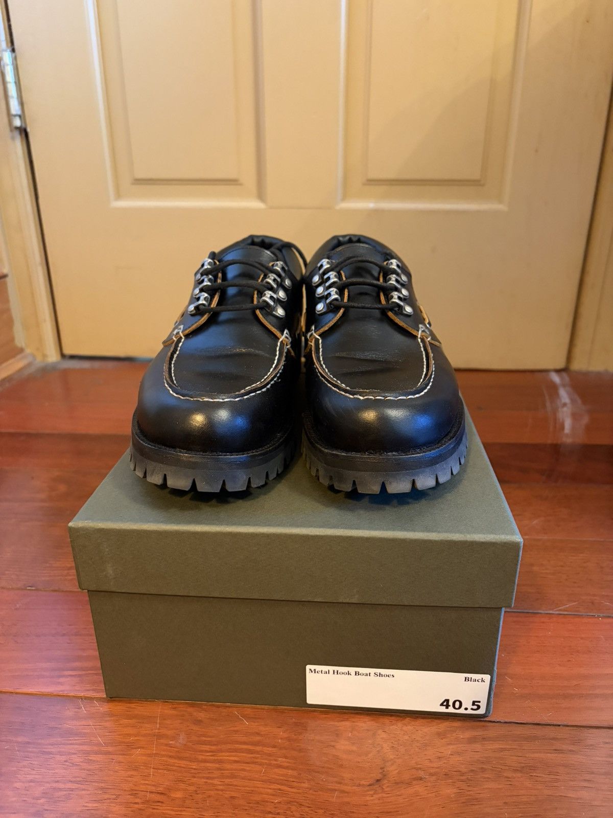 Other Pennon Metal Hook Boat Shoes 40.5 (8-8.5) Size US 8 / EU 41 - 3 Thumbnail