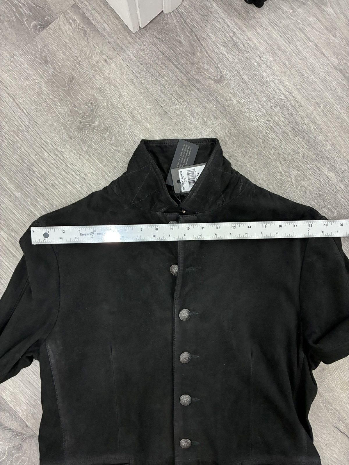 John Varvatos Suede Multibutton Jacket Size EU 50 USA 40 Size US M / EU 48-50 / 2 - 13 Thumbnail