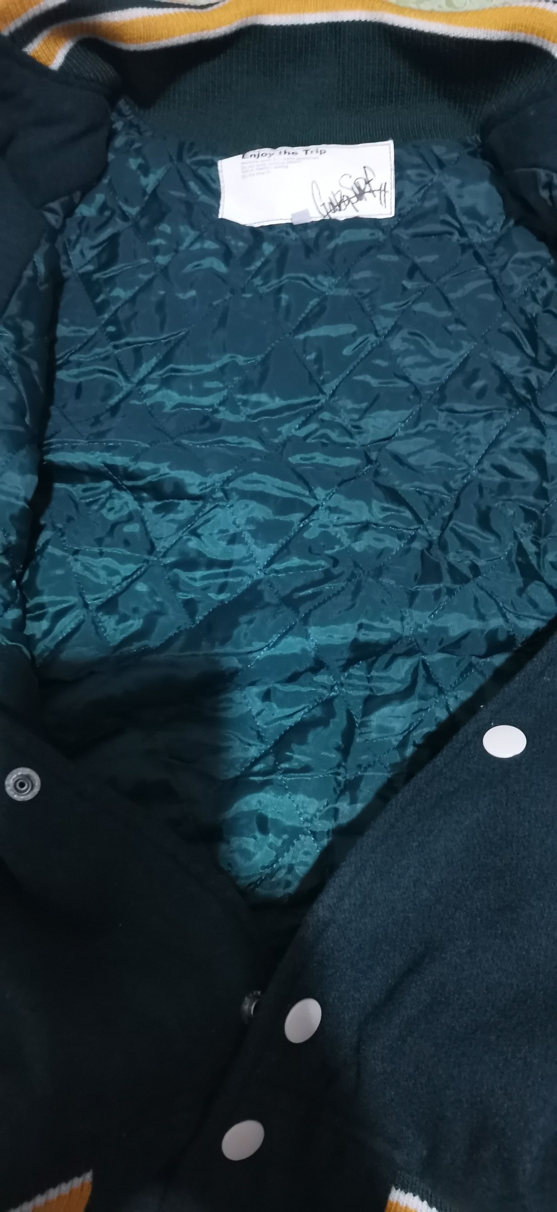 Other Gonzo Sulf Varsity Jacket– Green Wool Bomber– Size M Size US M / EU 48-50 / 2 - 8 Thumbnail