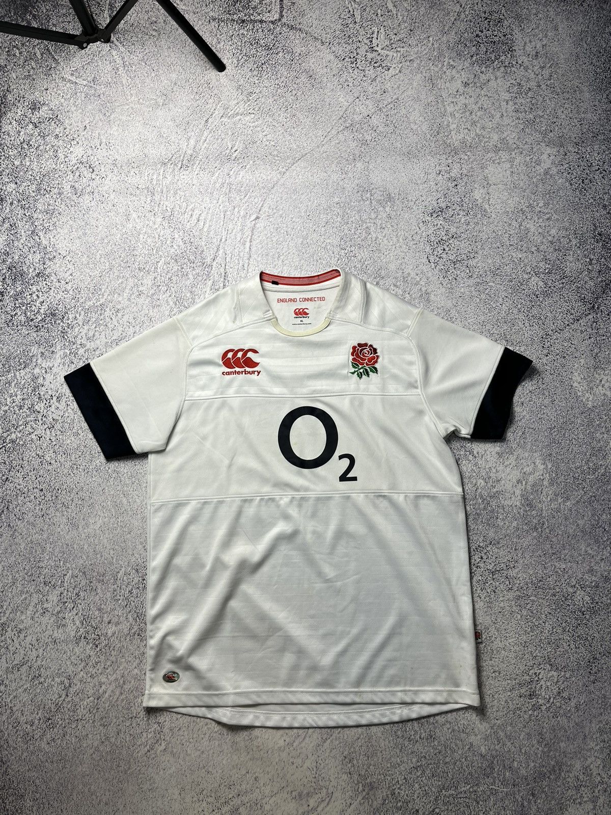 Canterbury of New Zealand Mens Vintage Canterbury England rugby polos T-shirt rare Size US XL / EU 56 / 4 - 8 Thumbnail