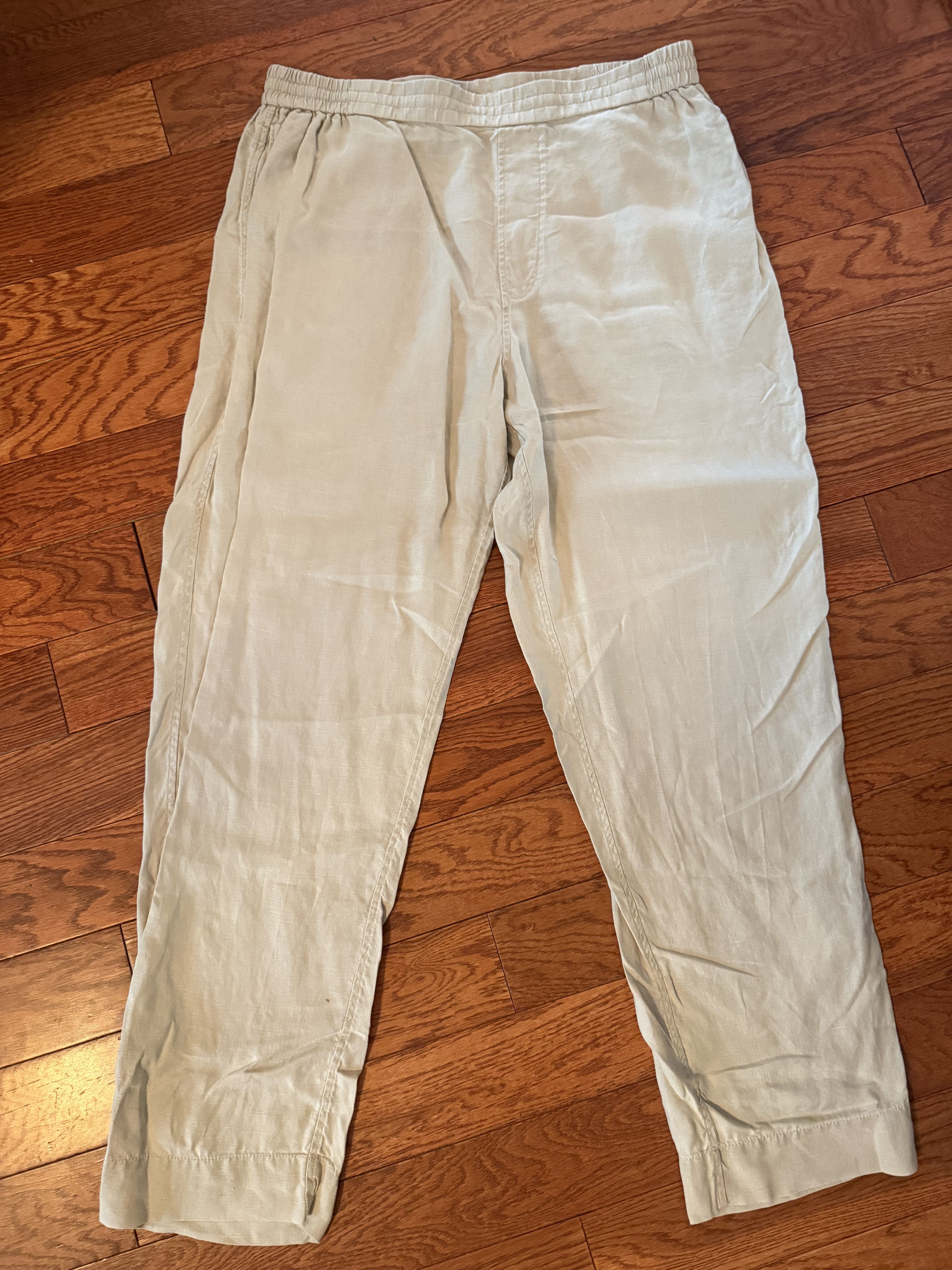 Cos Cotton Hemp Relaxed Trousers Size US 33 - 1 Thumbnail