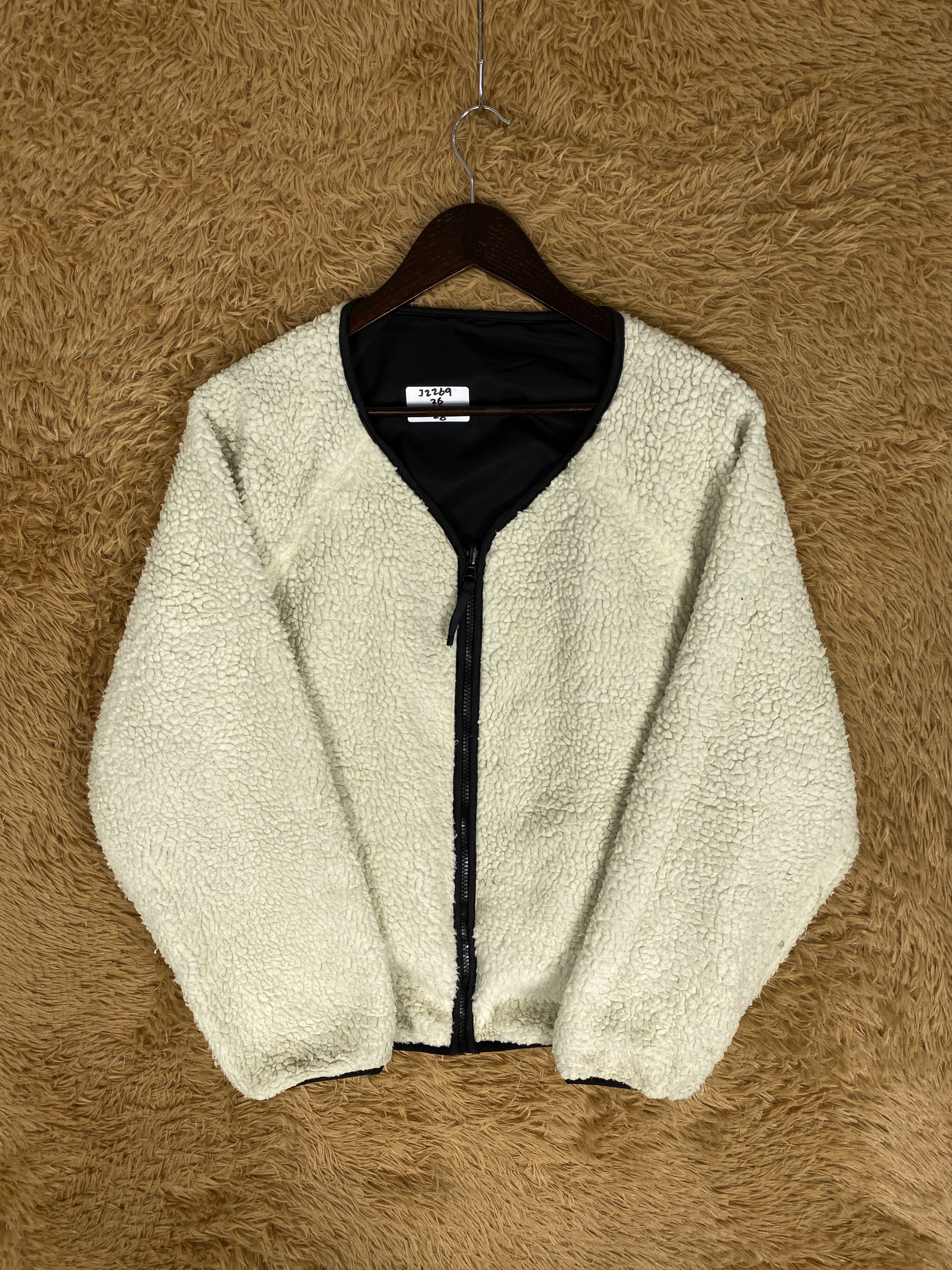 Japanese Brand Vintage Ingni Sherpa Reversible Jacket Size US L / EU 52-54 / 3 - 4 Thumbnail
