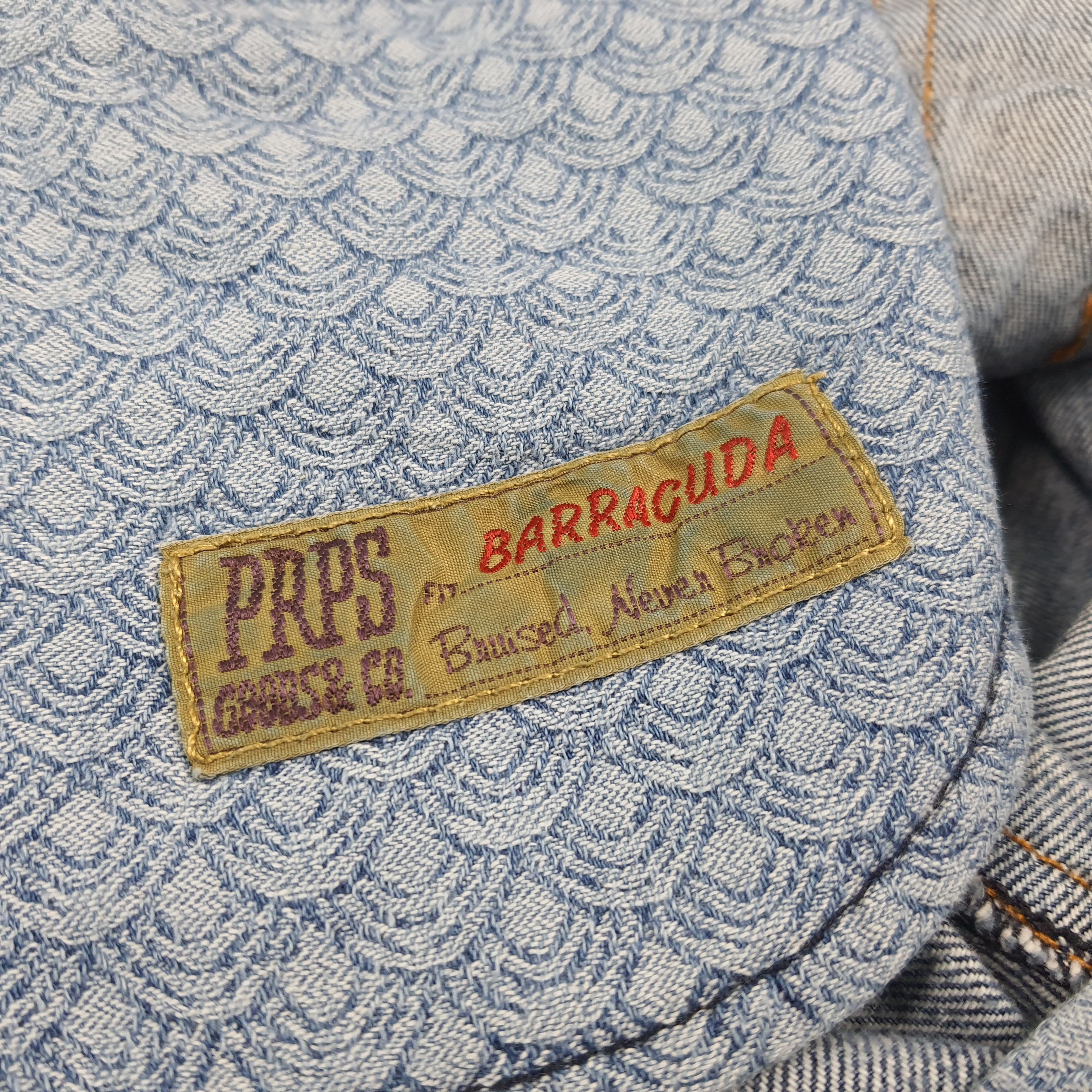 Prps Vintage PRPS Barracuda Denim Jeans C297N13 Size US 37 - 9 Thumbnail
