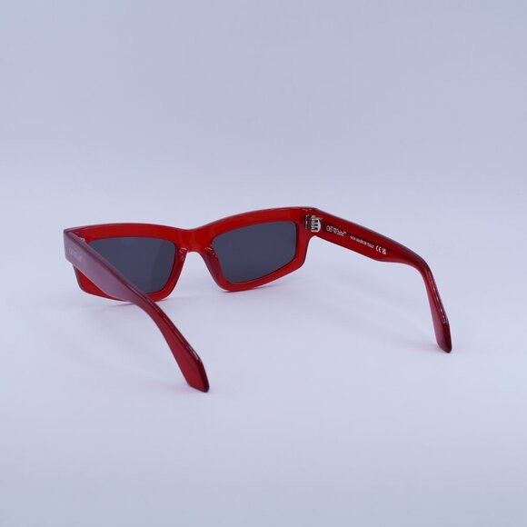 Off-White 🕶️New Off-White OERI135 MIRAMAR 2507 Sunglasses - Red Frame Size ONE SIZE - 9 Thumbnail