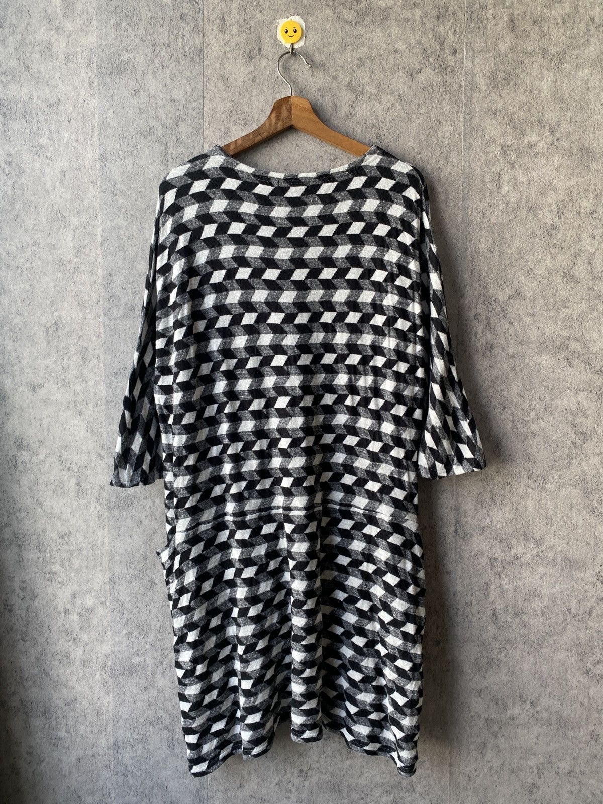 Y's Y’s For Living Abstract Design Blouse Size M / US 6-8 / IT 42-44 - 4 Thumbnail