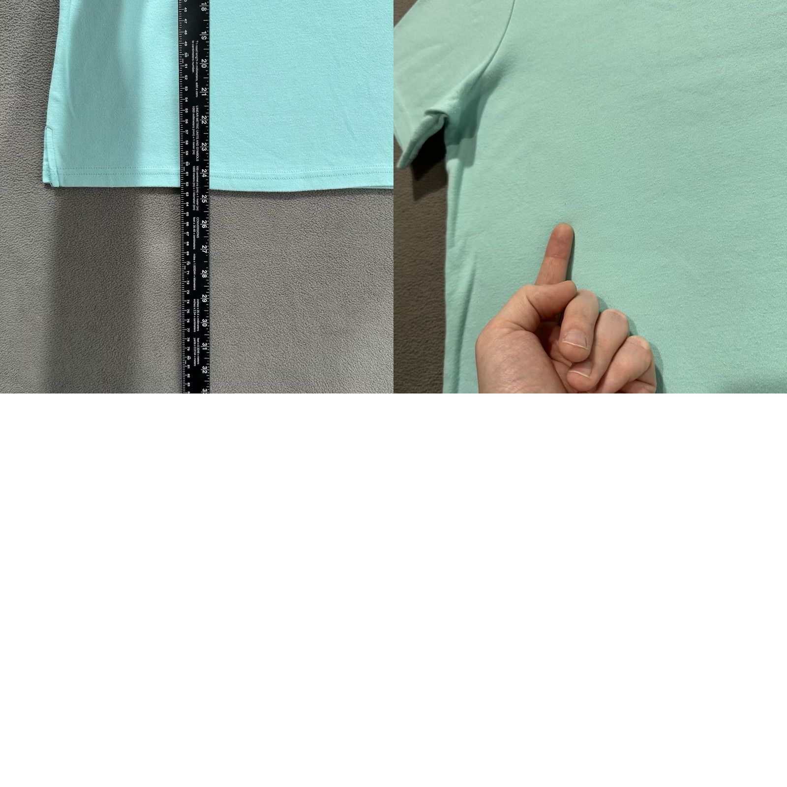 Quacker Factory Quacker Factory Shirt Women Small Blue Teal Rhinestones Embellished Short Sleeve Size S / US 4 / IT 40 - 8 Thumbnail
