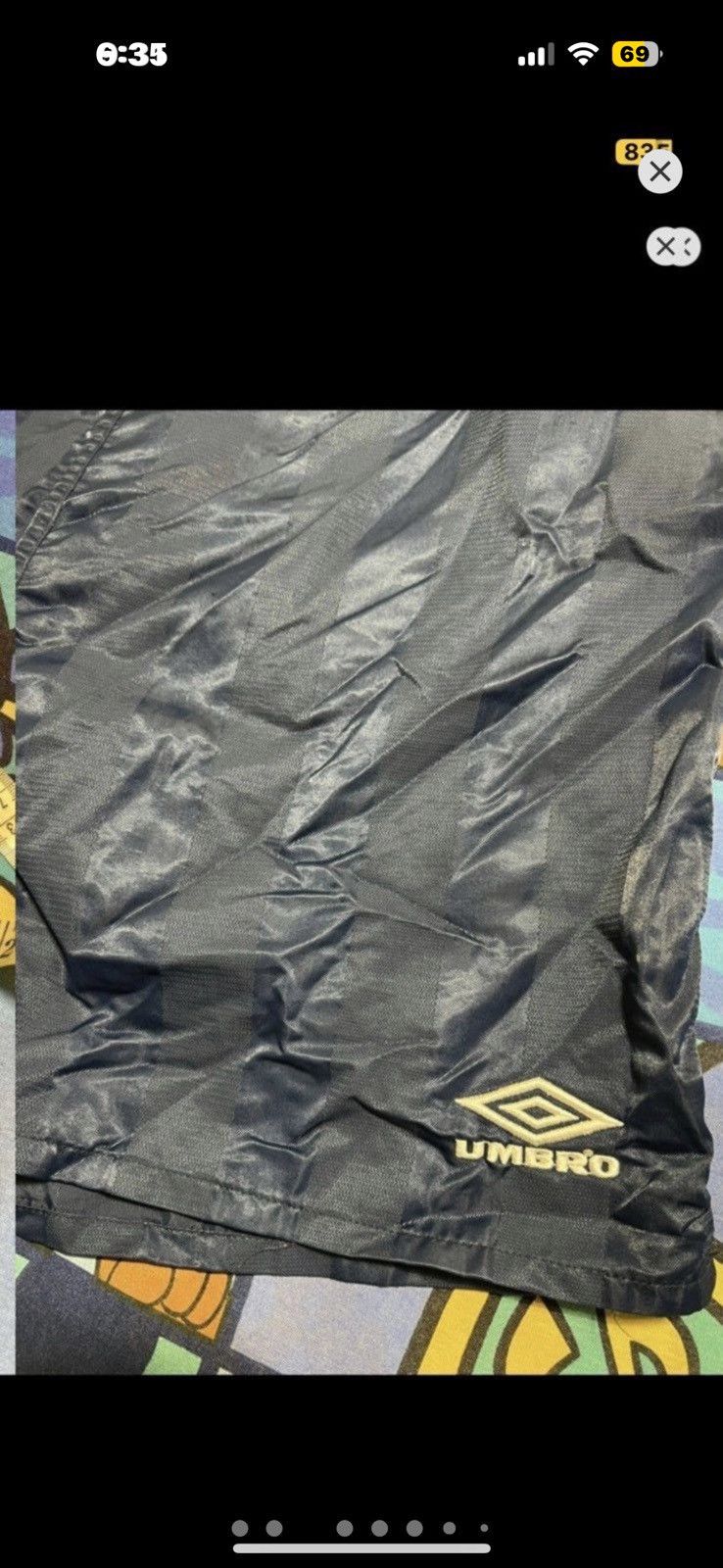 Umbro ***FINAL DROP***RARE 90s UMBRO PINSTRIPE OG SHORT L Size US 38 / EU 54 - 3 Thumbnail