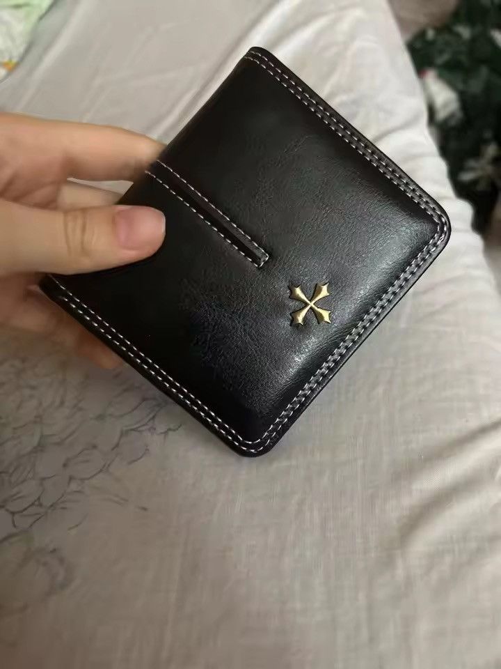 Japanese Brand Y2K PU Leather Cross Wallet Size ONE SIZE - 1 Thumbnail