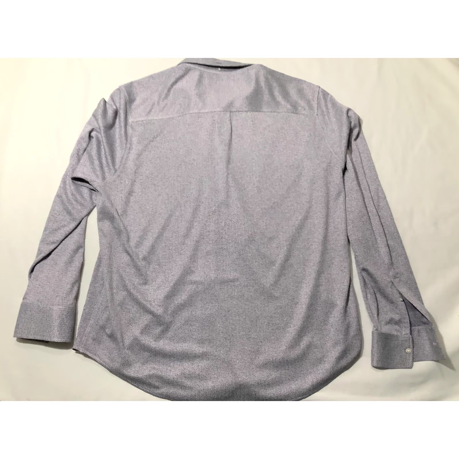 Tommy Bahama Tommy Bahama Shirt Mens XL Purple Herringbone Long Sleeve Stretch Button Up Size US XL / EU 56 / 4 - 7 Thumbnail