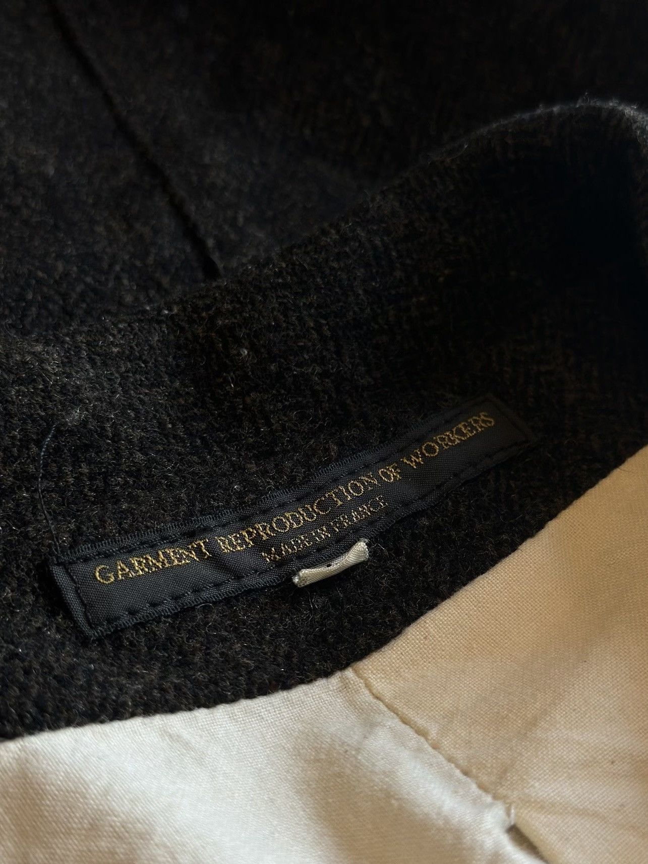 Garment Reproduction of Workers Garment Reproduction of Workers Wool Jacket Size US S / EU 44-46 / 1 - 6 Thumbnail