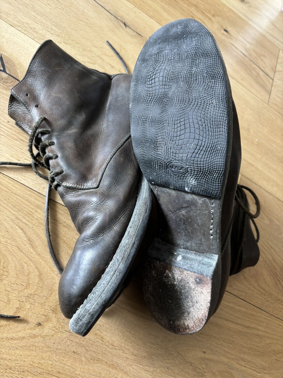 Guidi GUIDI LACE UP LEATHER BOOTS Size US 11 / EU 44 - 6 Thumbnail