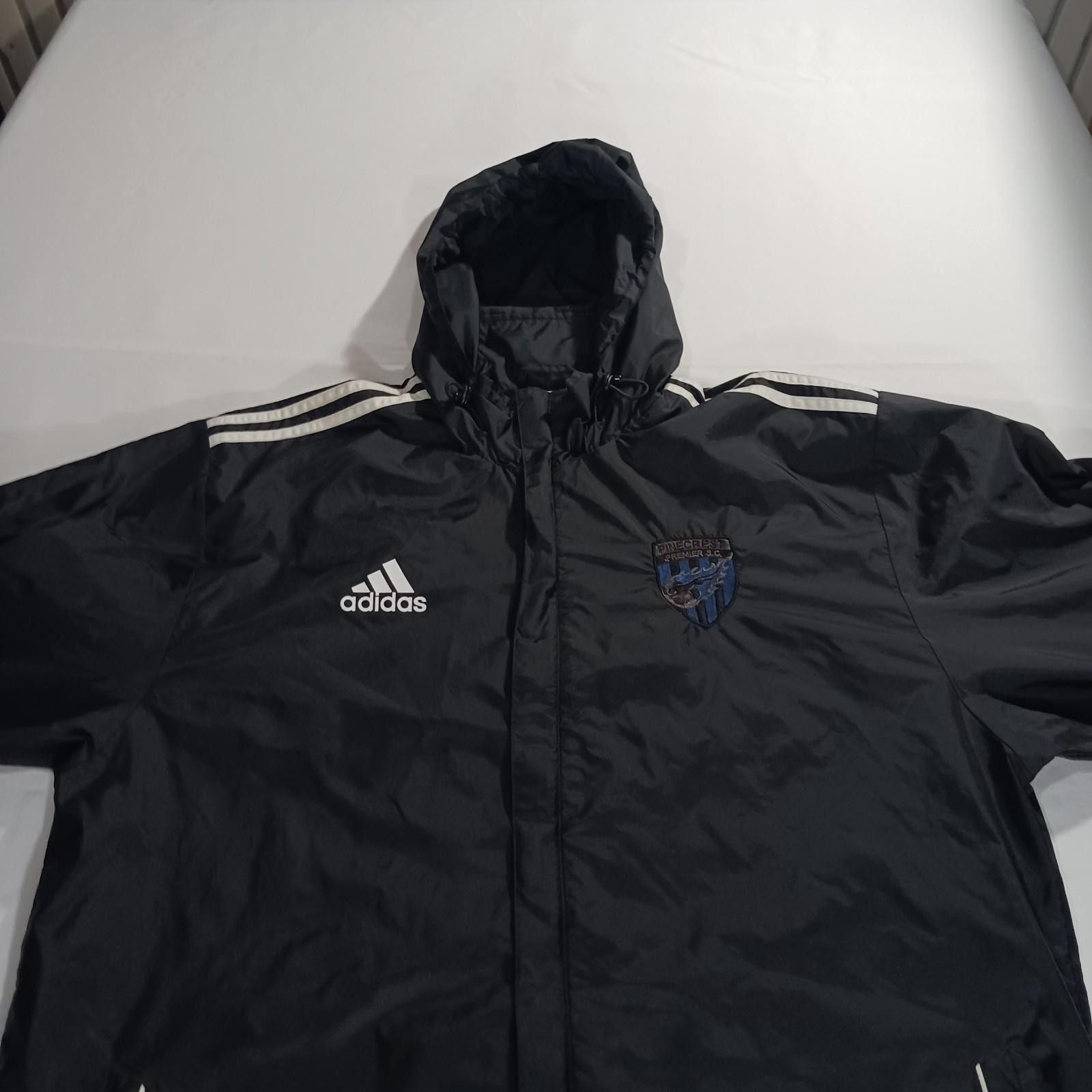 Adidas Adidas Pinecrest Premier SC Men's Black Hoodie Rain Jacket L Size US L / EU 52-54 / 3 - 9 Thumbnail