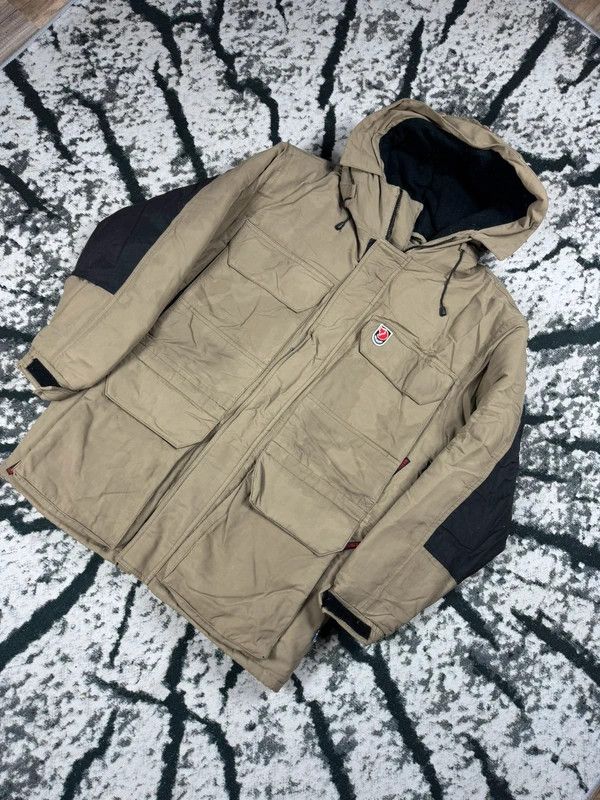 Fjallraven Eskimo Hydratic fleece parka insulated jacket, beige, black Size US XS / EU 42 / 0 - 2 Thumbnail