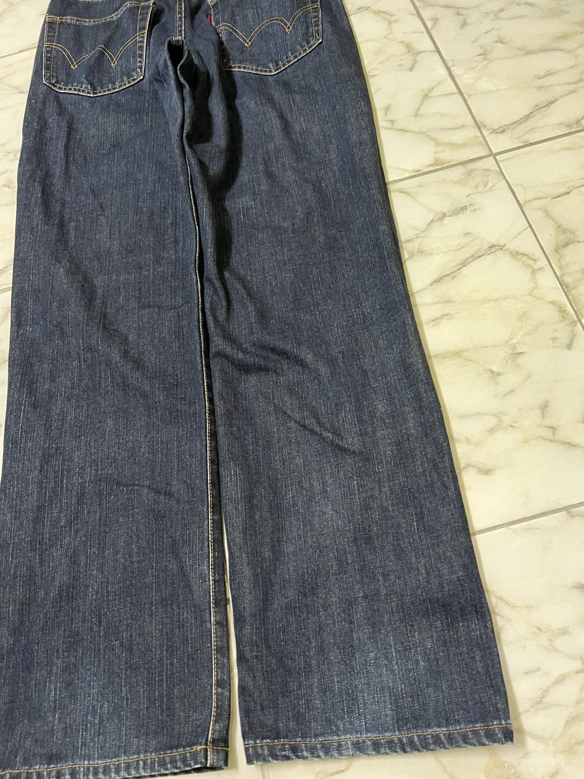 Edwin × If Six Was Nine × Japanese Brand 💥Baggy💥Vintage Edwin 503z Washed Distress Jean Size US 29 - 10 Thumbnail