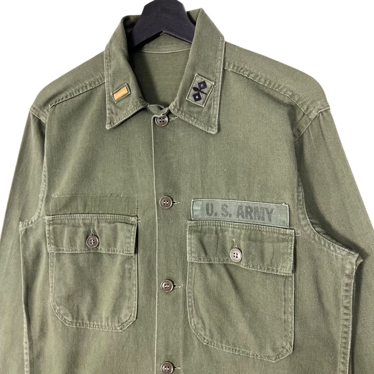 Vintage Vintage 50’s Korean War US Army Jacket With DIY Painting Size US M / EU 48-50 / 2 - 3 Thumbnail