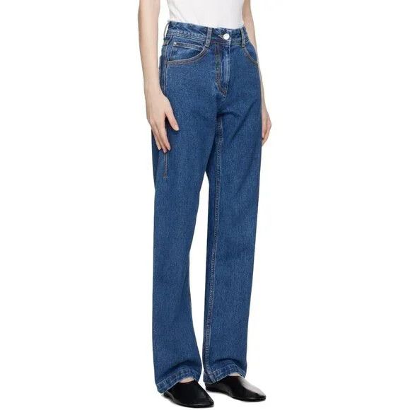 LOW CLASSIC Low Classic Straight-Leg Jeans Size M Womens Indigo Blue Size 30" / US 8 / IT 44 - 16 Thumbnail